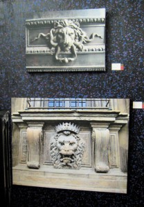 Top image is from Paris and bottom from Pitti Palace in Florence