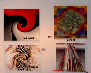 four images on canvas/ mixed media